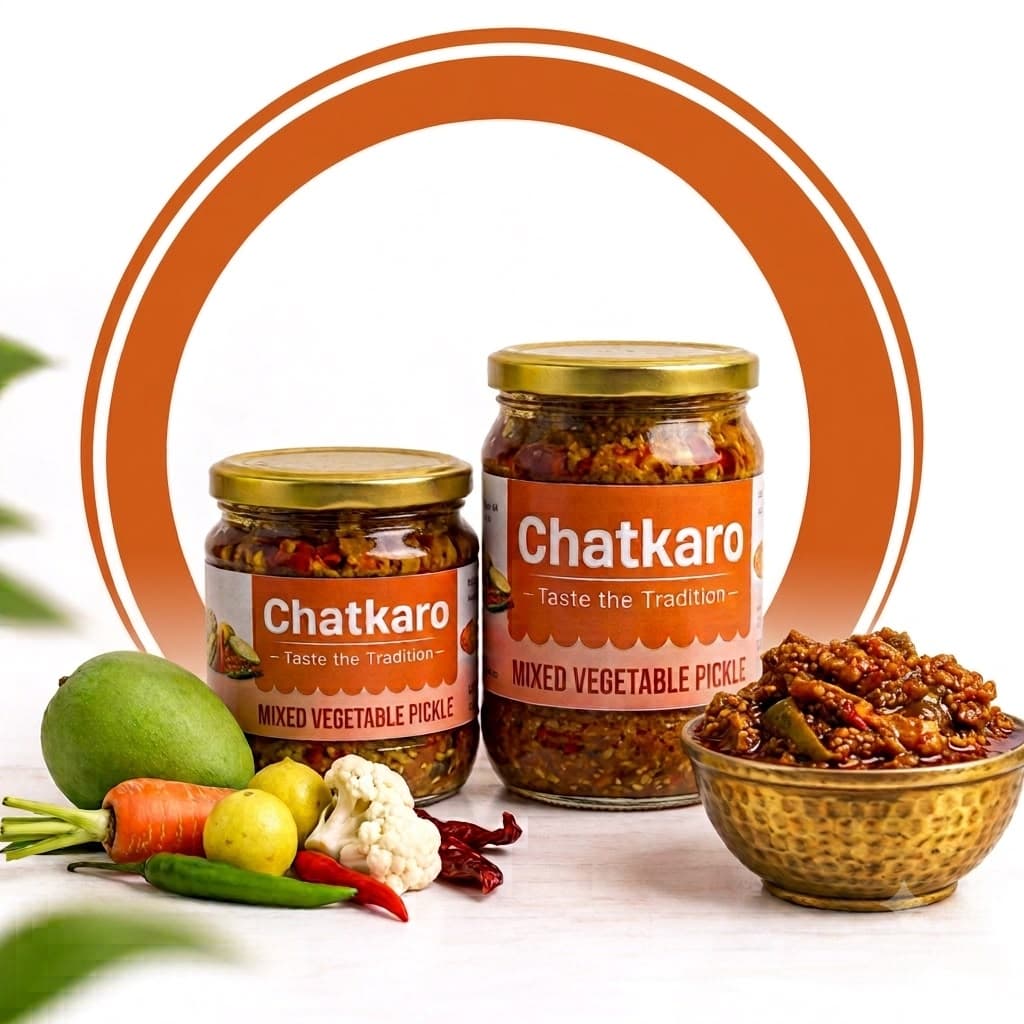 Mixed Vegetable Pickle - Image 1