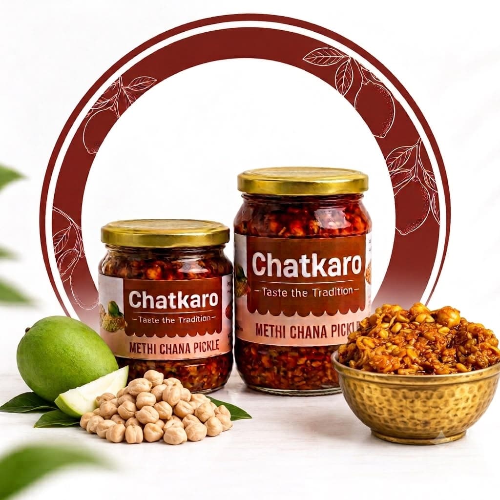 Methi Chana Pickle - Image 1